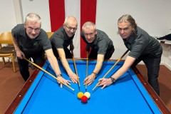 BWW2 Saison 2024/25 Beim Ö Cup-Finale am 30.3.2025 in PÖL, v.l.n.r.: Ringhofer, Schuster, Herndler, Mühlberger