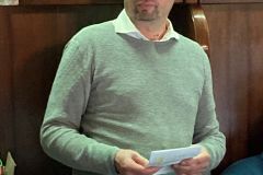Obmann Ernst Horvath bei seiner Rede