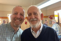 Bernhard Walther und Präsident Kurt Braito