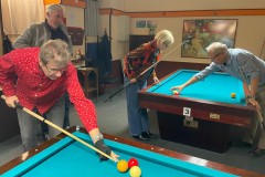 vorne Werner Pötzl, hinten: Theresia Pieler und Klaus Schuster