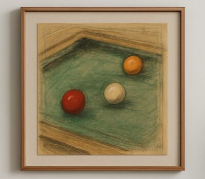 Billard-Gemälde
