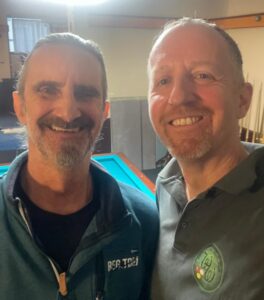 Wolfgang und Bernhard nach dem CM-Frei-Finale